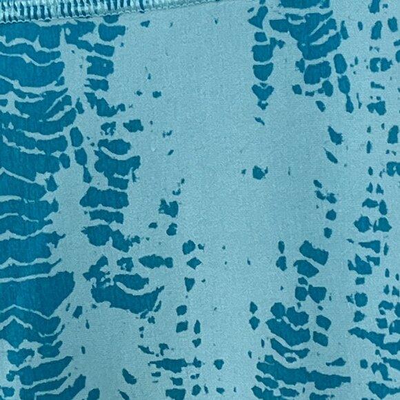 Under Armour AllSeasonGear Cropped Leggings Blue Small - Picture 4 of 10